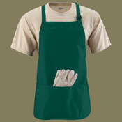 Medium Length Apron with Pouch