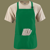 Medium Length Apron with Pouch