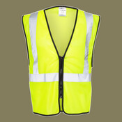 Unisex Zippered Mesh Economy Class 2 Vest