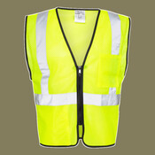 Unisex Double-Pocket Zippered Economy Class 2  Vest