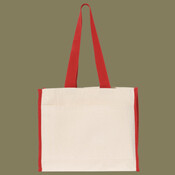 14L Tote with Contrast-Color Handles