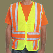 Unisex USA-Made ANSI Safety Mesh Vest