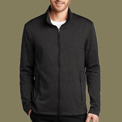 Collective Striated Fleece Jacket