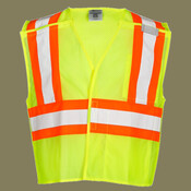 Unisex Contrasting Mesh Breakaway Vest