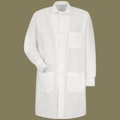 Unisex Poplin Specialized Cuffed Lab Coat