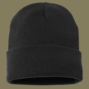 12" Jersey Lined Cuffed Beanie