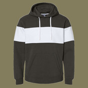 Men's Varsity Fleece Colorblocked Hooded Sweatshirt