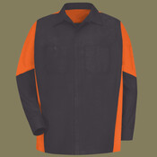 Men's Tall Long Sleeve Automotive Crew Shirt