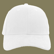 Brushed Cotton Twill Hook-And-Loop Adjustable Cap