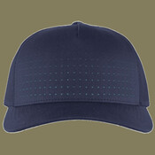 Perforated 5-Panel Trucker Snapback Cap