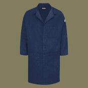 Men's Concealed Snap Front Lab Coat - EXCEL FR® ComforTouch® - 6 oz.
