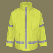 Men's Hi-Visibility Flame-Resistant Rain Jacket