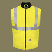 Men's Hi Vis Insulated Vest with Reflective Trim - CoolTouch®2