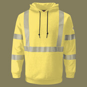 Men's Hi-Visibility Hooded Sweatshirt
