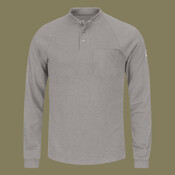 Men's Long Sleeve Henley Shirt- CoolTouch®2