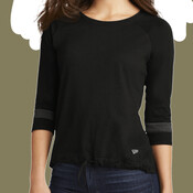 Women's Tri Blend 3/4 Sleeve Tee