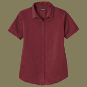 Women's Short Sleeve SuperPro React Twill Shirt