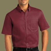Short Sleeve SuperPro React Twill Shirt