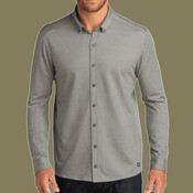 Code Stretch Long Sleeve Button Up