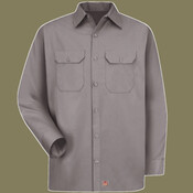Men's Tall Utility Long Sleeve Work Shirt