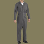 Men's Extended Sizes Twill Action Back Coverall
