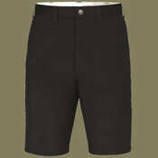 Men's Extended Sizes 11" Industrial Cotton Cargo Shorts