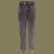 Unisex Mineral Wash Fleece Sweatpants