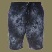 Unisex Tie-Dyed Fleece Shorts