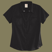 Women's Industrial Short Sleeve Work Shirt