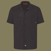 Men's Tall Industrial Short Sleeve Work Shirt