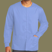 Unisex WorkFlex Snap Front Scrub Jacket