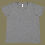 Women's Curvy Collection Fine Jersey Tee