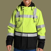 Ansi 107 Class 3 Waterproof Ripstop 3 In 1 Parka