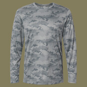Unisex Pompano Performance Camo Long Sleeve T-Shirt