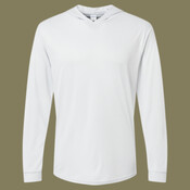 Unisex Bahama Performance Hooded Long Sleeve T-Shirt