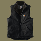 Sherpa Lined Mock Neck Vest