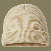 Waffle Cuffed Beanie