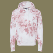 Men's Tie-Dyed Fleece Hooded Sweatshirt