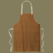 Canvas Full Length Two Pocket Apron