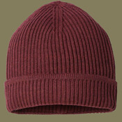 Sustainable Finish Edge Cuffed Beanie