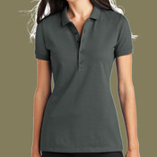 Women's Stretch Heavyweight Pique Polo