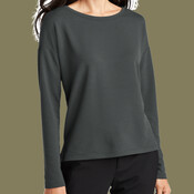 Women's Stretch Drop Shoulder Pullover