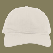 Brushed Cotton Twill Hook-And-Loop Adjustable Cap