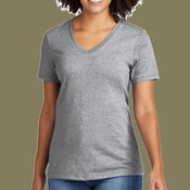 Women's Recycled Blend V Neck Tee