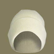 Waffle Knit Cuff Beanie