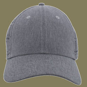 Perforated Hook-And-Loop Adjustable Cap