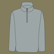 Unisex Fleece Quarter-Zip Pullover