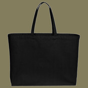 Cotton Canvas Jumbo Tote