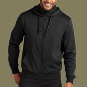 Smooth Fleece Hooded Jacket