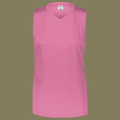 Girls Attain Wicking Sleeveless Jersey